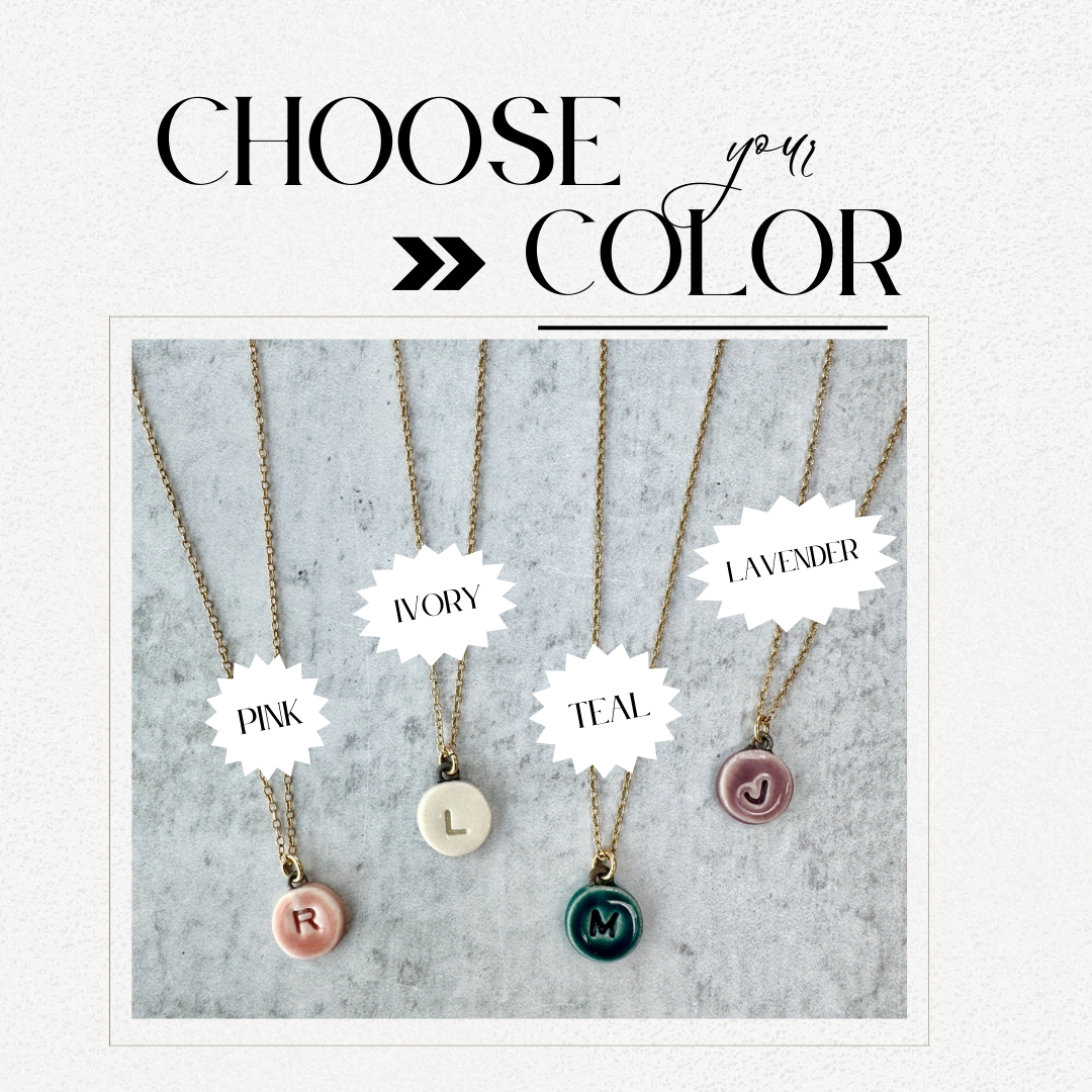 choose your color ad featuring a variety of colors of necklaces